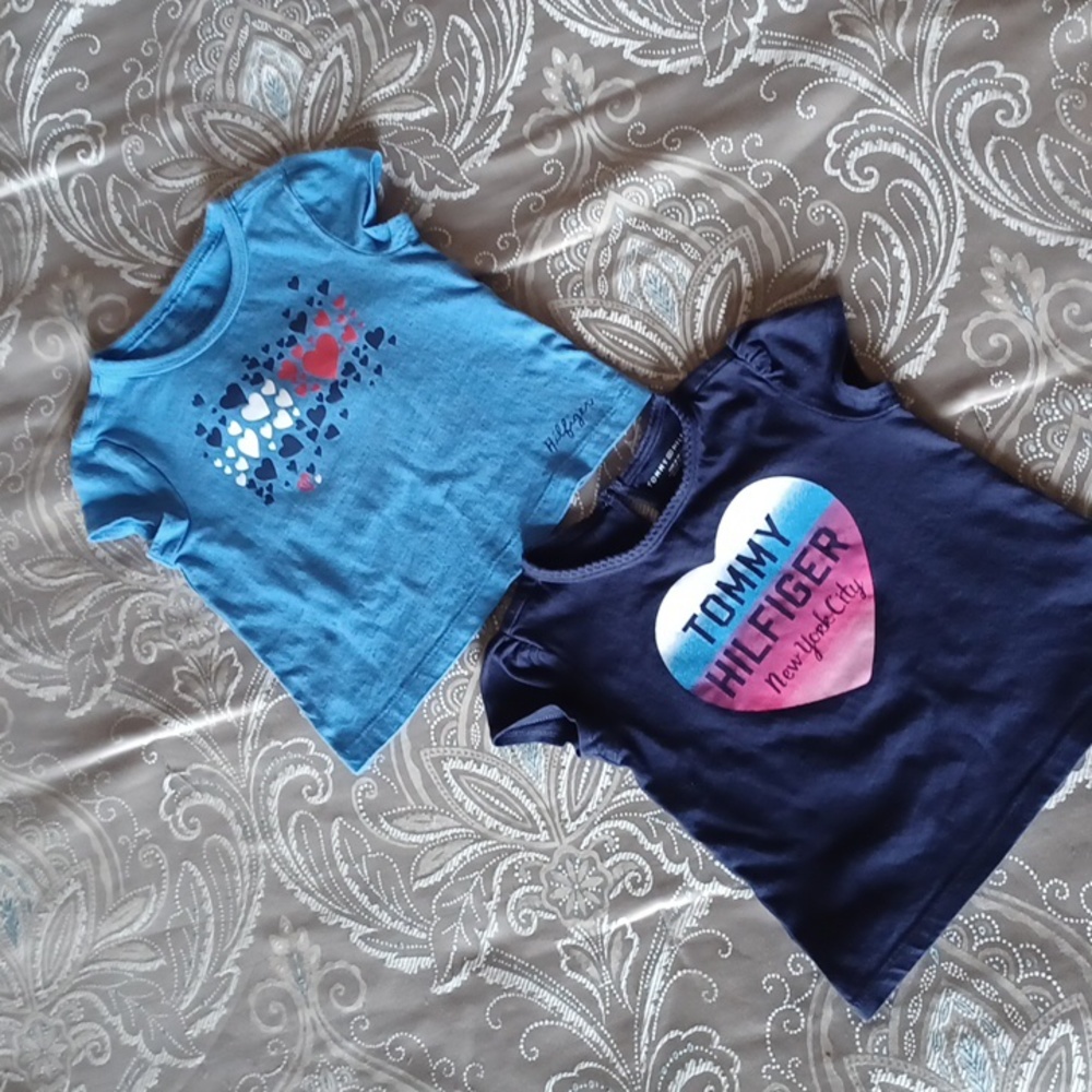 Tommy Hilfiger 2 tshirts for toddler girl 2T